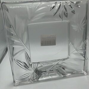 Mikasa Island Breeze Etched Glass Picture Frame